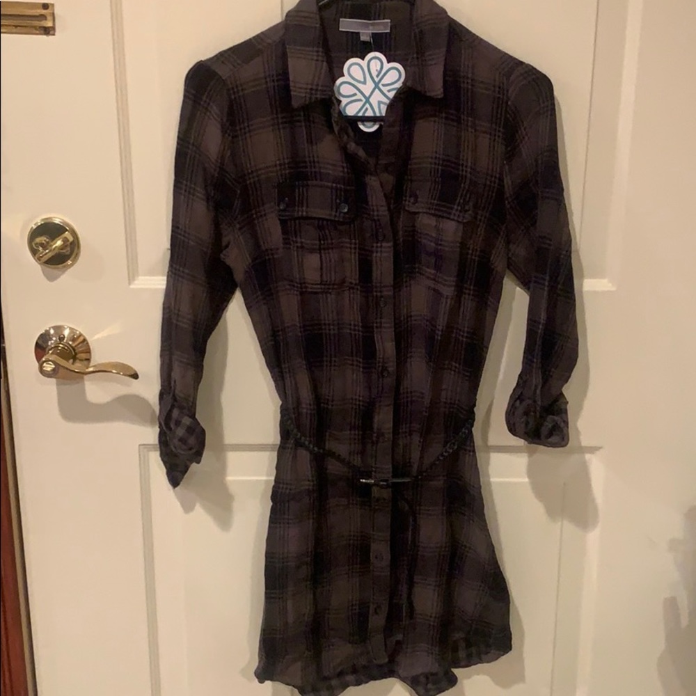 Plaid dress
